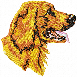 Dogs Embroidery Design 1